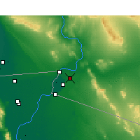 Nearby Forecast Locations - Yuma - Mapa