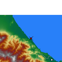 Nearby Forecast Locations - Puerto Limón - Mapa