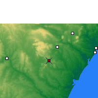 Nearby Forecast Locations - Itabaianinha - Mapa