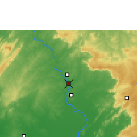 Nearby Forecast Locations - Cuiabá - Mapa