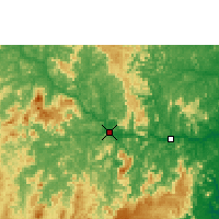 Nearby Forecast Locations - Aimorés - Mapa