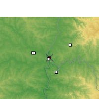 Nearby Forecast Locations - Foz do Iguaçu - Mapa