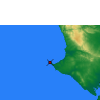 Nearby Forecast Locations - Salinas - Mapa