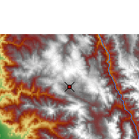 Nearby Forecast Locations - Cajamarca - Mapa