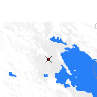 Nearby Forecast Locations - Juliaca - Mapa