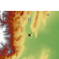 Nearby Forecast Locations - Orán - Mapa