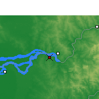 Nearby Forecast Locations - Posadas - Mapa