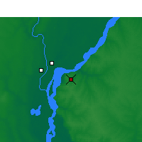 Nearby Forecast Locations - Paraná - Mapa