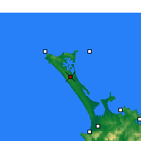 Nearby Forecast Locations - Te Kao - Mapa