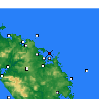 Nearby Forecast Locations - Bay of Islands - Mapa