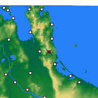 Nearby Forecast Locations - Waihi - Mapa