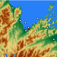 Nearby Forecast Locations - Abel Tasman National Park - Mapa