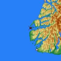 Nearby Forecast Locations - Tamatea / Dusky Sound - Mapa