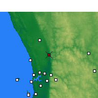 Nearby Forecast Locations - Pearce - Mapa