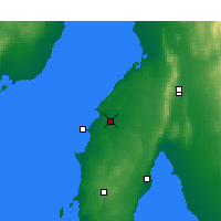 Nearby Forecast Locations - Kadina - Mapa