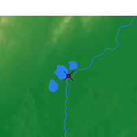 Nearby Forecast Locations - Menindee - Mapa