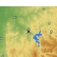 Nearby Forecast Locations - Wellington - Mapa