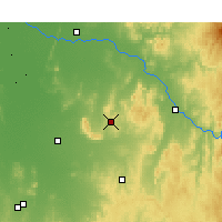 Nearby Forecast Locations - Grenfell - Mapa