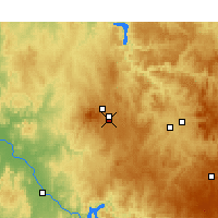 Nearby Forecast Locations - Orange - Mapa