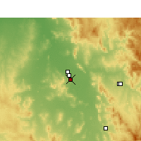 Nearby Forecast Locations - Gunnedah Resource Centre - Mapa