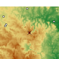 Nearby Forecast Locations - Nullo Mount. - Mapa