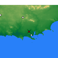 Nearby Forecast Locations - Albany - Mapa