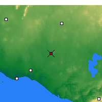 Nearby Forecast Locations - Mortlake - Mapa