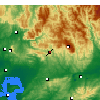 Nearby Forecast Locations - Noojee - Mapa
