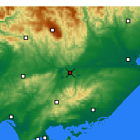 Nearby Forecast Locations - Latrobe Valley - Mapa