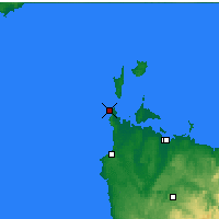 Nearby Forecast Locations - Cape Grim - Mapa