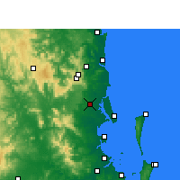 Nearby Forecast Locations - Beerburrum - Mapa