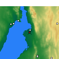 Nearby Forecast Locations - Port Pirie Letiště - Mapa