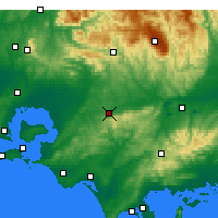 Nearby Forecast Locations - Ellinbank - Mapa