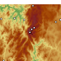 Nearby Forecast Locations - Thredbo - Mapa