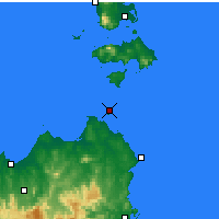 Nearby Forecast Locations - Swan Island - Mapa