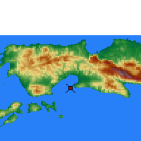 Nearby Forecast Locations - Amahai - Mapa