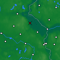Nearby Forecast Locations - Bliesdorf - Mapa