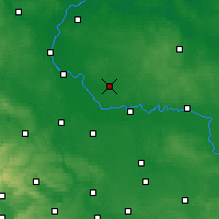 Nearby Forecast Locations - Zerbst - Mapa