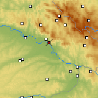 Nearby Forecast Locations - Deggendorf - Mapa