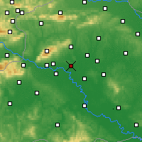 Nearby Forecast Locations - Dugo Selo - Mapa
