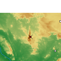 Nearby Forecast Locations - Bade Bacheli - Mapa