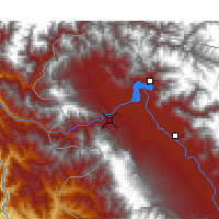 Nearby Forecast Locations - Baramulla - Mapa