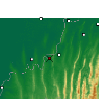 Nearby Forecast Locations - Kailashahar - Mapa