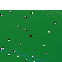 Nearby Forecast Locations - Muzaffarpur - Mapa