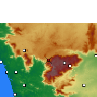 Nearby Forecast Locations - O' Valley - Mapa