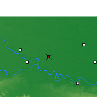 Nearby Forecast Locations - Phulpur - Mapa