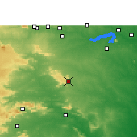 Nearby Forecast Locations - Purulia - Mapa