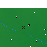 Nearby Forecast Locations - Rudrapur - Mapa