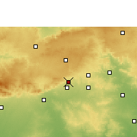 Nearby Forecast Locations - Shendurjana Ghat - Mapa