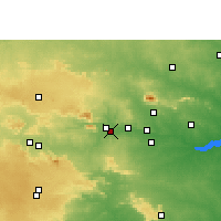 Nearby Forecast Locations - Tenudam-cum-Kathara - Mapa